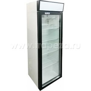 Шкаф холодильный Полаир DM104C-BRAVO  среднетемпературный (110С) полный объем 390л 1 стеклянна