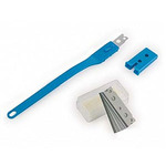 Нож с прямым лезвием CUTTER5 длина 25 см двухстороннее лезвие с пластиковой ручкой Martellato (