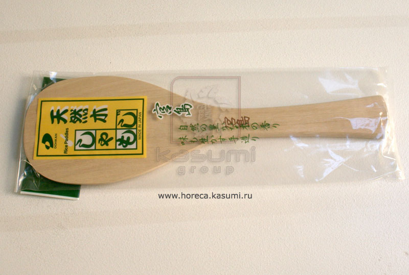 Лопатка дперемешивания риса 26 см дерево KY126-185